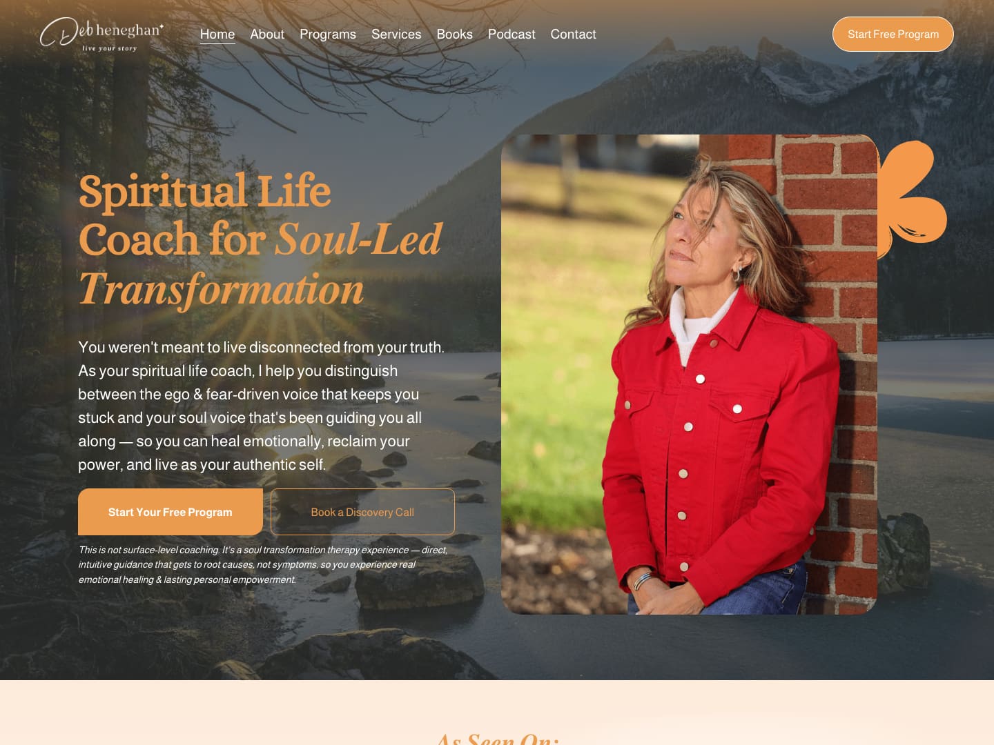 Embrace Your Power homepage